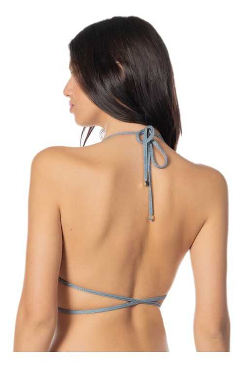 Top Masaya Lurex Azzurro 2