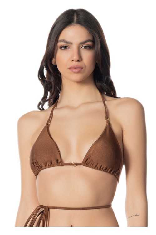 Top Masaya Lycra Marrone
