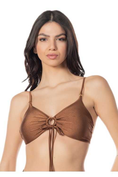 Top Mara Lycra Marrón|Top|ILOVEBIKINI Beachwear