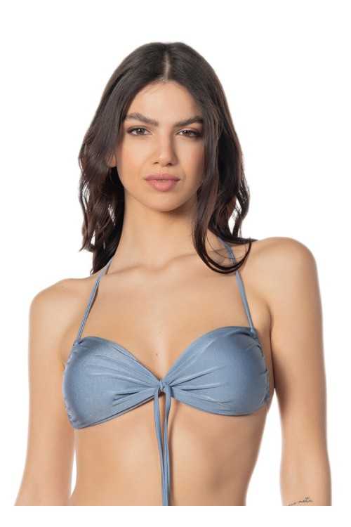 Top Safari Light Blue|Haut de page|ILOVEBIKINI Beachwear