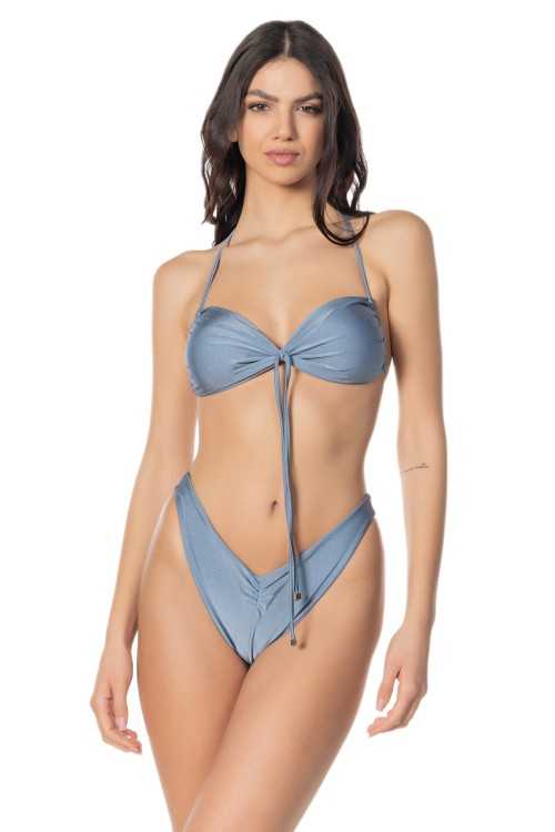 Oberteil Safari Hellblau|Top|ILOVEBIKINI Beachwear