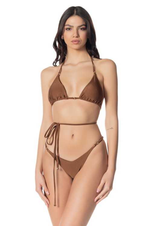 Calzoncillos Masaya Lycra Marrón|Resbalón|ILOVEBIKINI Beachwear