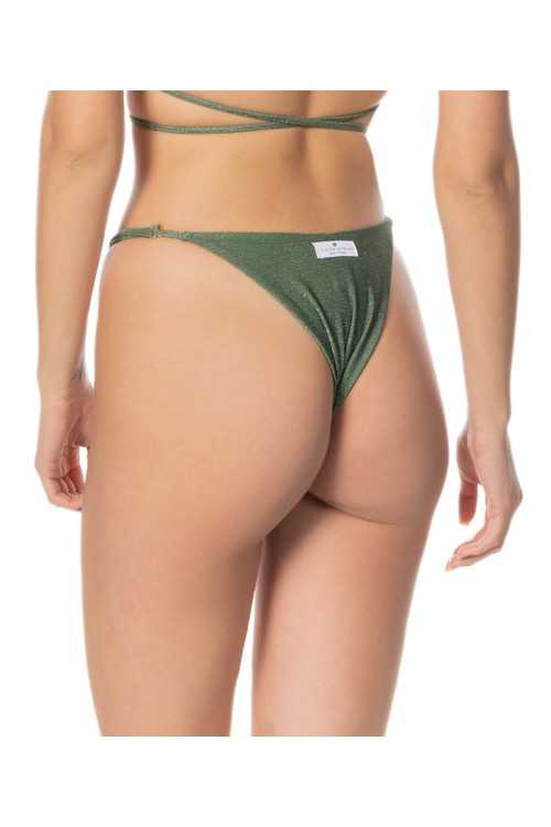 Masaya Lurex Green Briefs|Slip|ILOVEBIKINI Beachwear