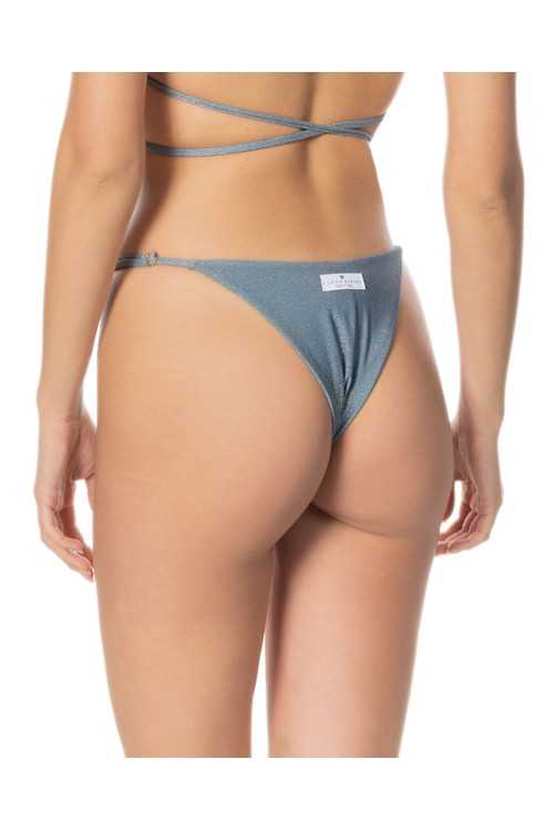 Masaya Lurex Blue Briefs|Slip|ILOVEBIKINI Beachwear