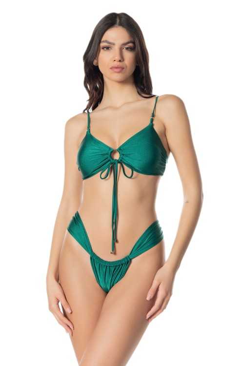 Mara Lycra Grüner Slip|Slip|ILOVEBIKINI Beachwear