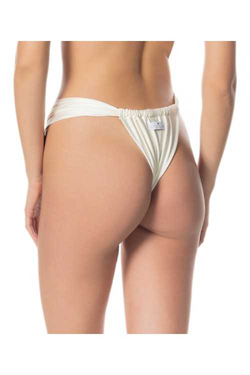 Mara Lycra Elfenbeinfarbener Slip|Slip|ILOVEBIKINI Beachwear