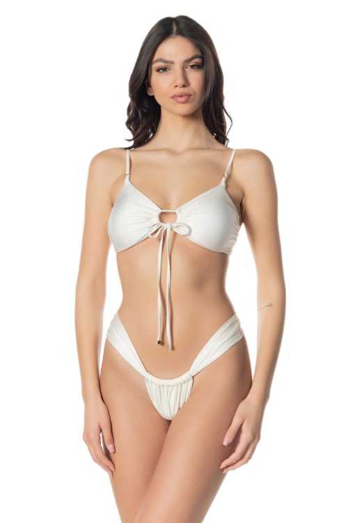 Mara Lycra Elfenbeinfarbener Slip|Slip|ILOVEBIKINI Beachwear