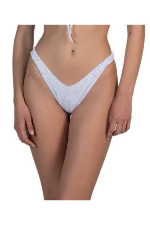 Calzoncillos Santorini Rouches|Resbalón|ILOVEBIKINI Beachwear