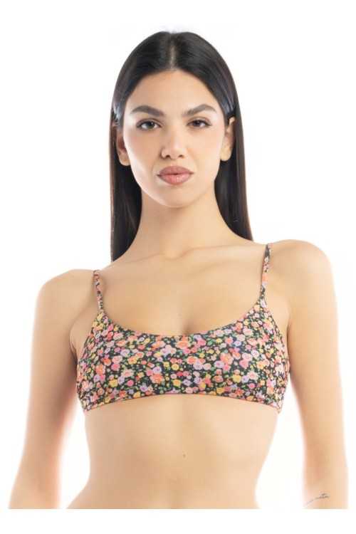 Top Asia Fiori Schwarz|Top|ILOVEBIKINI Beachwear