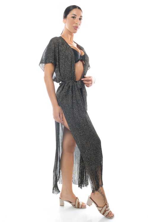 Robe noire Formentera|Housse de costume|ILOVEBIKINI Beachwear
