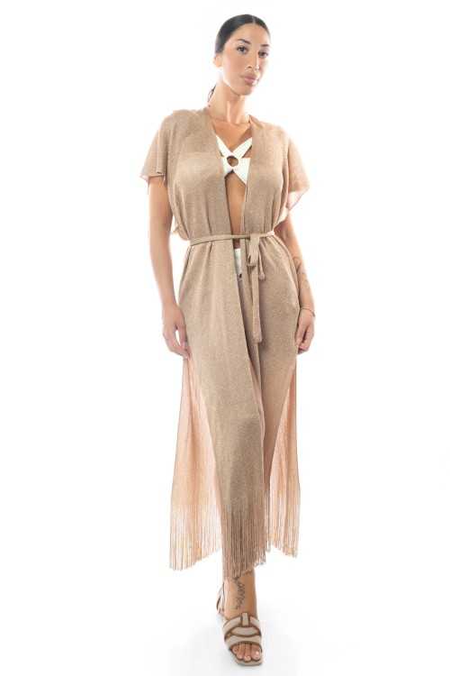 Formentera Champagner Kleid