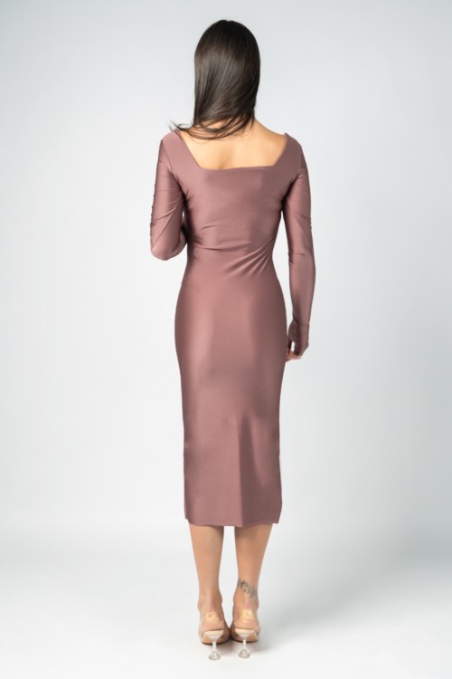 Loren Antique Pink Kleid 2
