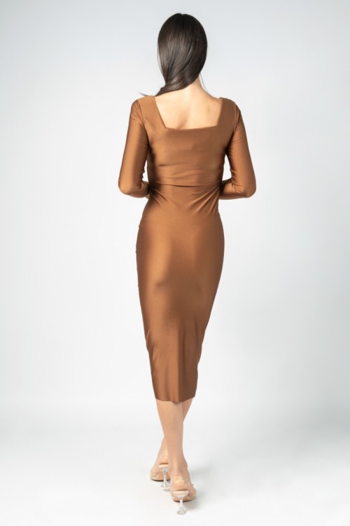 Loren Beige Dress|DRESS|ILOVEBIKINI Beachwear