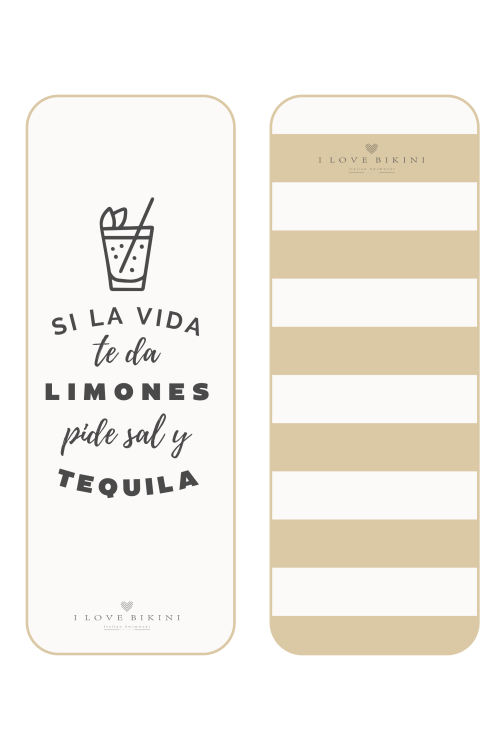 Toalla de playa beige|TOALLAS DE MAR|ILOVEBIKINI Beachwear