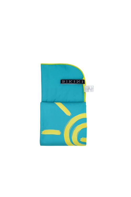 Serviette de mer Aqua Green|SERVIETTES DE MER|ILOVEBIKINI Beachwear
