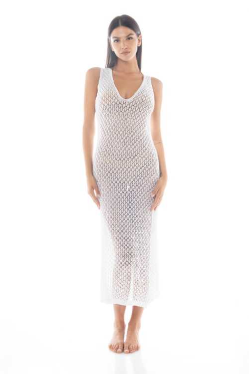 Abito Mykonos Bianco|Ropa de playa|ILOVEBIKINI Beachwear