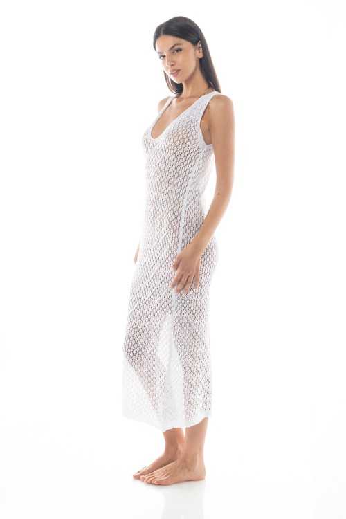 Abito Mykonos Bianco|Ropa de playa|ILOVEBIKINI Beachwear