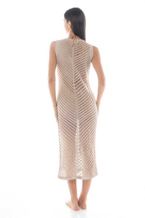 Abito Atene Beige|Copricostume|ILOVEBIKINI Beachwear