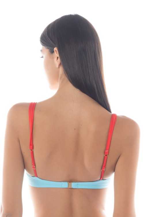 Top Isabel bleu clair/rouge|Haut de page|ILOVEBIKINI Beachwear