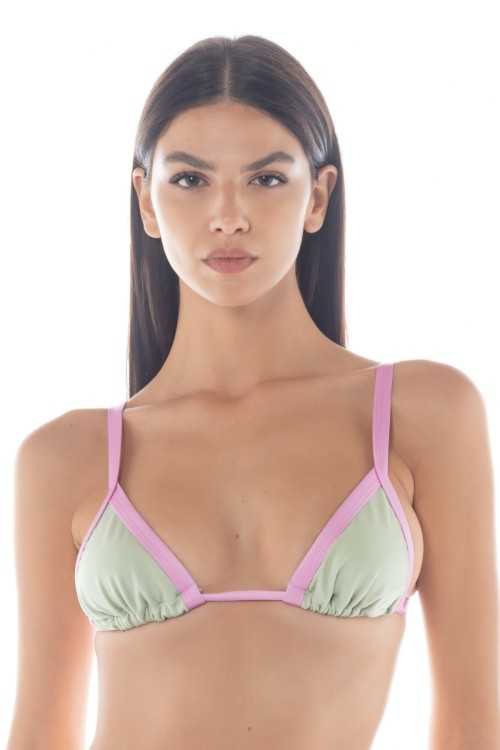 Gaia Apfelgrün/Pink Top|Top|ILOVEBIKINI Beachwear