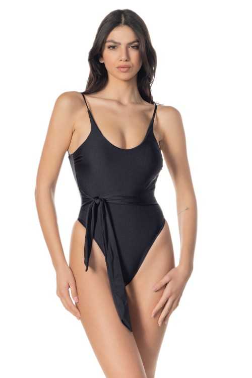 Maya Schwarz|Einteiliger Badeanzug|ILOVEBIKINI Beachwear
