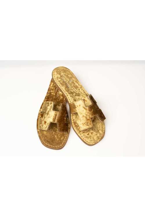 Milly Yellow Slipper|FOOTWEAR|ILOVEBIKINI Beachwear