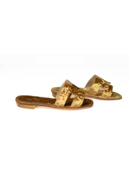 Milly Yellow Slipper|FOOTWEAR|ILOVEBIKINI Beachwear